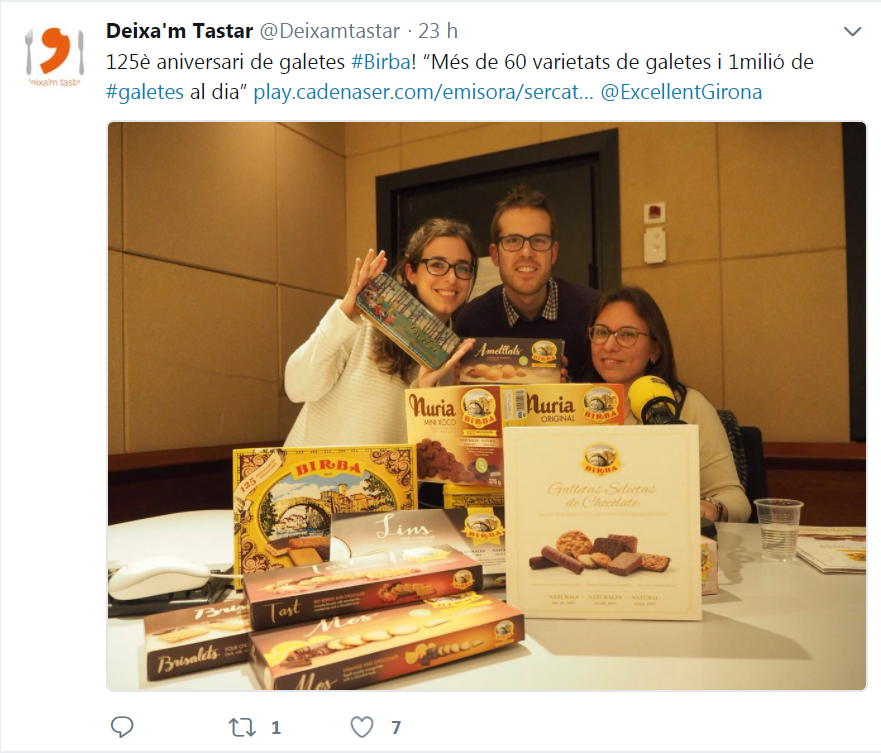 Entrevista Deixa'm tastar