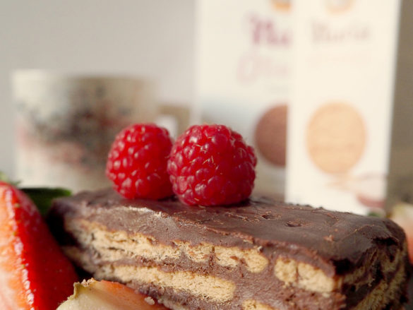 Tarta de Chocollate con Galletas Nuria